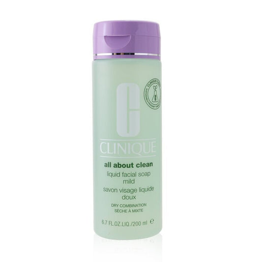 Clinique All About Clean Liquid Facial Soap Mild - Dry Combination Skin 200ml/6.7oz