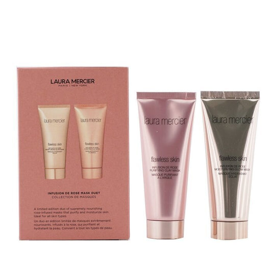 Laura Mercier Infusion De Rose Mask Duet Set 2x 75g/2.5oz