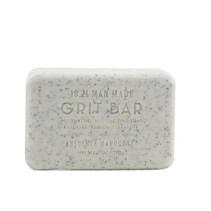 18.21 Man Made Grit Bar - Exfoliating, Moisturizing Soap - # Absolute Mahogany 198g/7oz