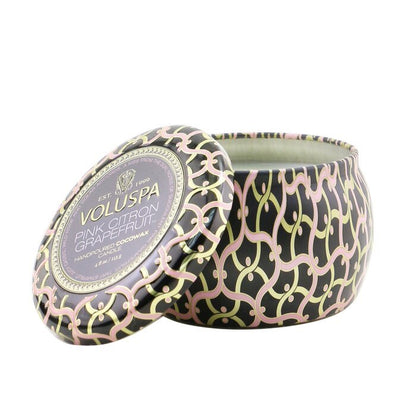 Voluspa Mini Tin Candle - Pink Citron Grapefruit 113g/4oz