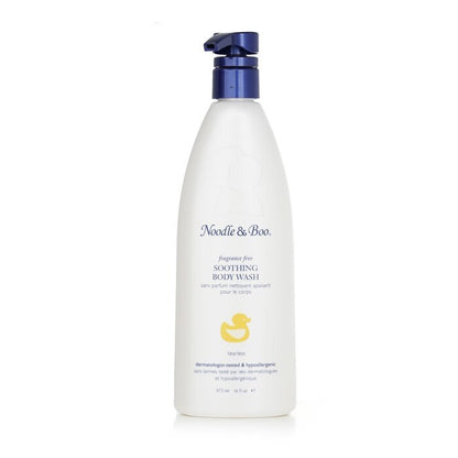 Noodle & Boo Soothing Body Wash - Fragrance Free (Dermatologist-Tested & Hypoallergenic) 473ml/16oz