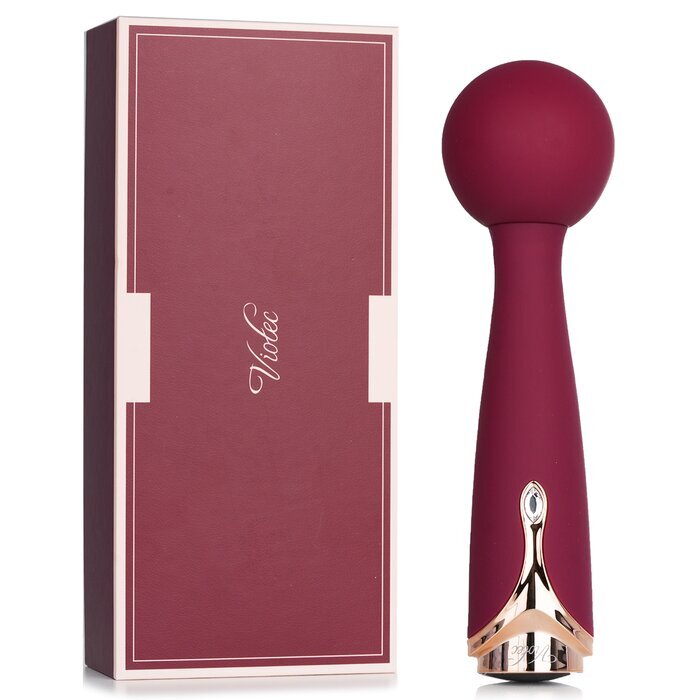 VIOTEC Mini Titan Wand Vibrator - # Wine Red 1pc