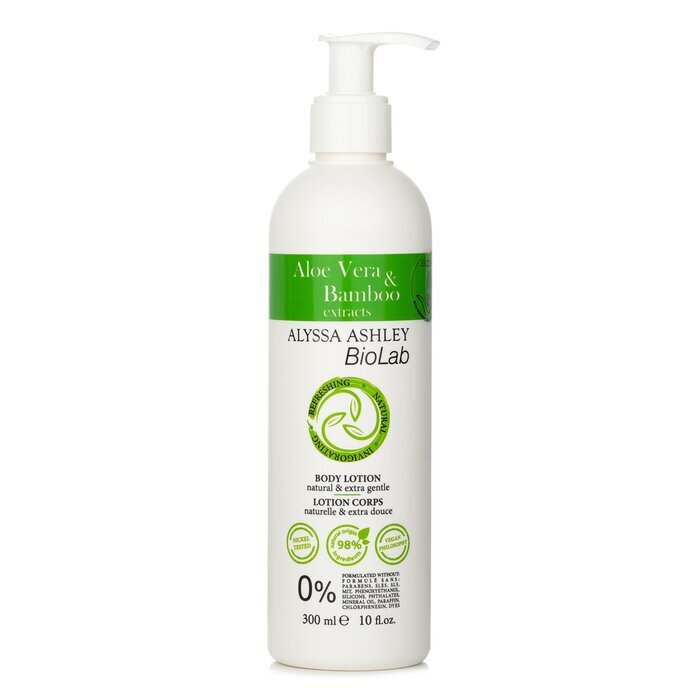 Alyssa Ashley Biolab Aloe Vera & Bamboo Body Lotion 300ml/10oz