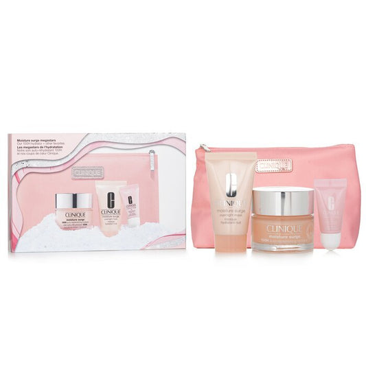 Clinique Moisture Surge Megastars Set: 3pcs+1bag