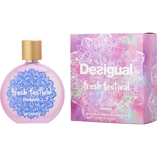 Desigual Fresh Festival Eau De Toilette Spray 100ml/3.4oz