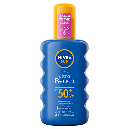 Nivea Sun Spray Ultra Beach SPF 50 200ml/6.7oz