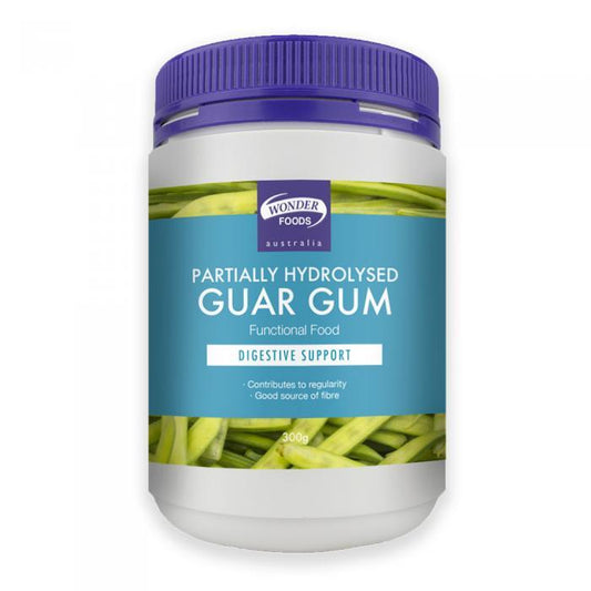 Wonder Foods Partially Hydrolysed Guar Gum 300g/12oz