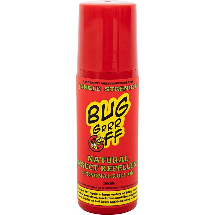 Bug-grrr Off Natural Insect Repellent Jungle Strength - Roll On 100ml