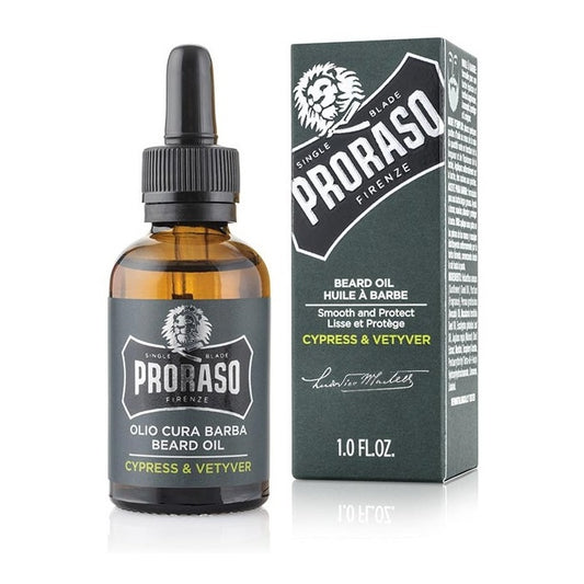 Proraso Beard Oil Cypress & Vetyver 30ml